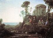 Claude Lorrain Apollo and the Muses on Mount Helion oil painting picture wholesale